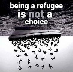 refugee is not a choice